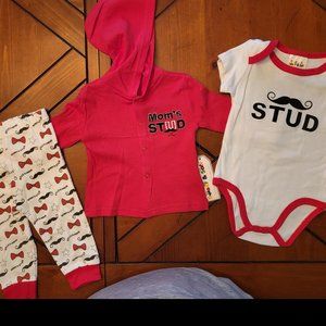 3 pc Baby boy set